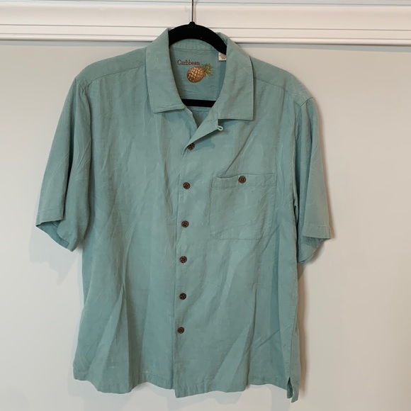 Caribbean Pineapple button up - Picture 1 of 3